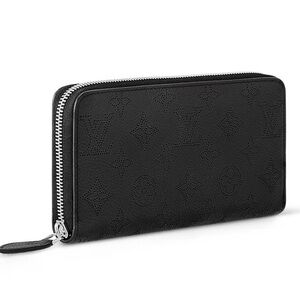 Louis Vuitton Mahina Leather Nior Zippy Wallet retails at $1450